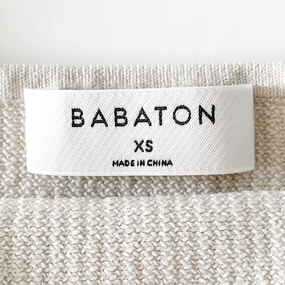 Babaton Sculpt Knit Cropped Tank (matte pearl) - Picture 3 of 8